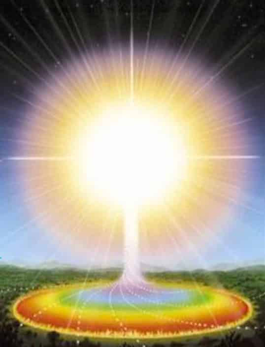rayonner de la terre
