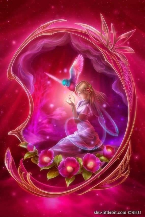 coeur rose