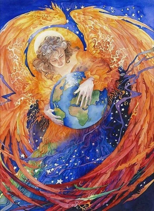 ange protecteur terre